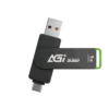 AGI ED138 Pro Portable SSD 1TB USB 3.2 Gen2 Type-C External Solid State Drive with Dual Cables - AGI1T0G33ED138P-CB