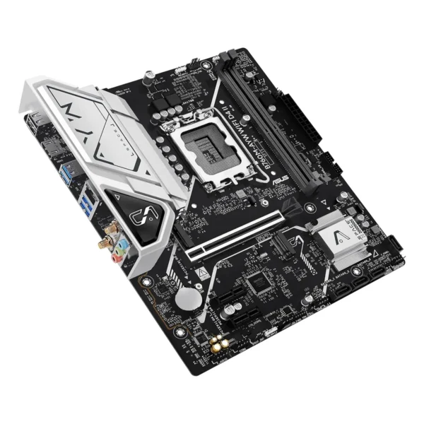 bjk_hj-ghfbvdfc ASUS Prime B760M-AYW WiFi D4 Motherboard LGA1700 mATX Intel B760 DDR4 PCIe 4.0 M.2 Realtek 2.5GbE - B760M-AYW WIFI D4