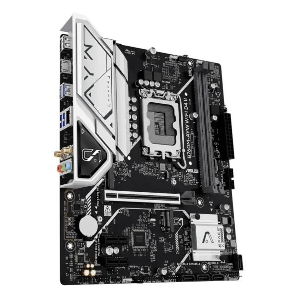 nyhmcgjm_hg ASUS Prime B760M-AYW WiFi D4 Motherboard LGA1700 mATX Intel B760 DDR4 PCIe 4.0 M.2 Realtek 2.5GbE - B760M-AYW WIFI D4