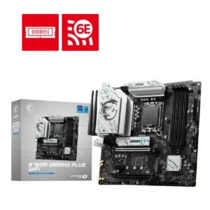 product_1697770219f31a9d623d8f4bf915eae1ce1891b12e MSI - B760M GAMING PLUS WIFI Intel LGA 1700 Micro-ATX DDR5 Motherboard - B760M GAMING PLUS WIFI