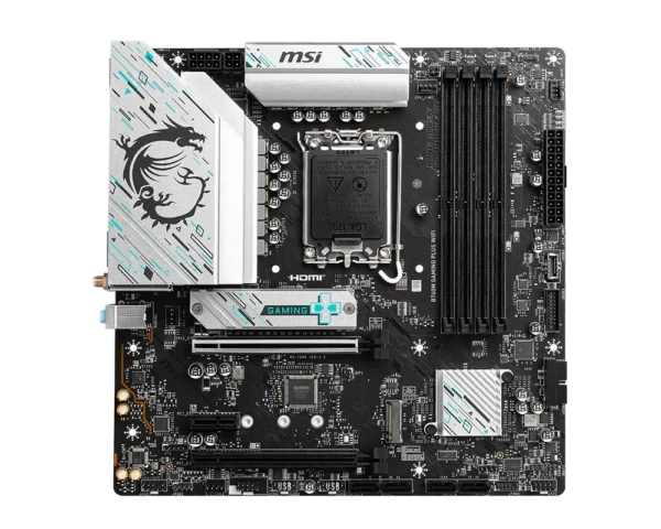 product_1698893522318a263764f2e643b0e38294b6324baf MSI - B760M GAMING PLUS WIFI Intel LGA 1700 Micro-ATX DDR5 Motherboard - B760M GAMING PLUS WIFI