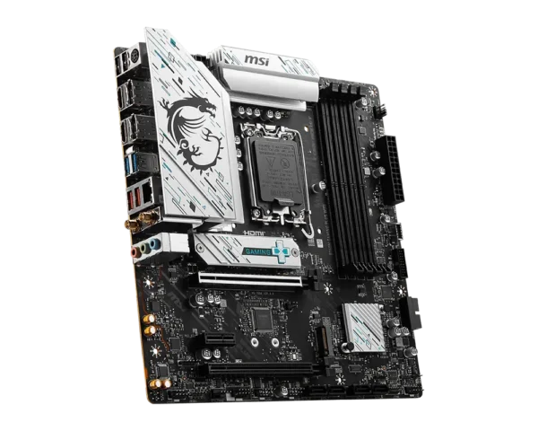 product_1698893524f7807bb14875b9afff4f8b1da6b2f546 MSI - B760M GAMING PLUS WIFI Intel LGA 1700 Micro-ATX DDR5 Motherboard - B760M GAMING PLUS WIFI