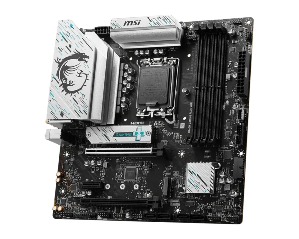 product_169889352287fe9790edc7b7046b79073df8eee982 MSI - B760M GAMING PLUS WIFI Intel LGA 1700 Micro-ATX DDR5 Motherboard - B760M GAMING PLUS WIFI