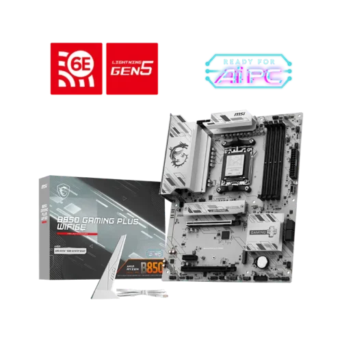 MSI - B850 GAMING PLUS WIFI6E AM5 AMD B850 DDR5 ATX Motherboard - B850 GAMING PLUS WIFI6E