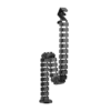62fd9c60327ffa00024f4395 Brateck Clamp On Quad Entry Vertebrae Cable Management Spine for Sit Stand Desks Black - Brateck-CC10-1A Black