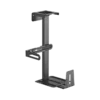 63919845327ffa00021c463a BRATECK Under Desk CPU Mount 30kg Capacity 360-Degree Swivel - Brateck-CPB-25 Black