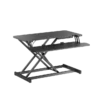 6583cf16327ffa000253c0fb BRATECK Gas Spring Sit-Stand Desk Converter Workstation with Keyboard Tray 15kg Capacity - Brateck-DWS37-01