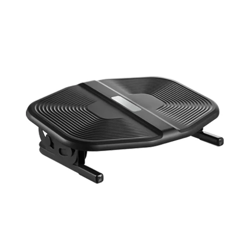 3a110b6e-94fd-5bc6-80ff-cb340c510386 Brateck Ergonomic Tiltable Footrest with Adjustable Tilt Angle +20 to -20 Degrees Black - Brateck-FR-11B Black