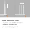 69fed602c1126e653fb1fb47 Brateck Danish Style Studio TV Floor Stand with Storage Shelf for 43 to 65 Inch Displays - Brateck-FS36-44F-02