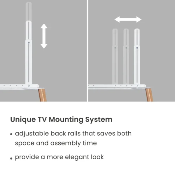 69fed602c1126e653fb1fb47 Brateck Danish Style Studio TV Floor Stand with Storage Shelf for 43 to 65 Inch Displays - Brateck-FS36-44F-02