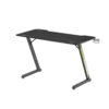 6729787c415685d361c14428 BRATECK Economy Stylish Gaming Desk with RGB Lighting - 1200x600mm Z-Shaped, 75kg Capacity, Black - Brateck-GMD02E-2 Black