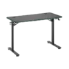 6327dbf7327ffa0002b538fd BRATECK RGB Lighting Edges Gaming Desk - 1130x600mm Textured Surface, Cold Rolled Steel Frame, Black - Brateck-GMD08-1