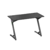 66d588cb64410726a2d2ad01 BRATECK InfinityGlow Gaming Desk Standard Surface - 1200x600mm Z-Shaped, 75kg Capacity, Black - Brateck-GMD14-1 Black