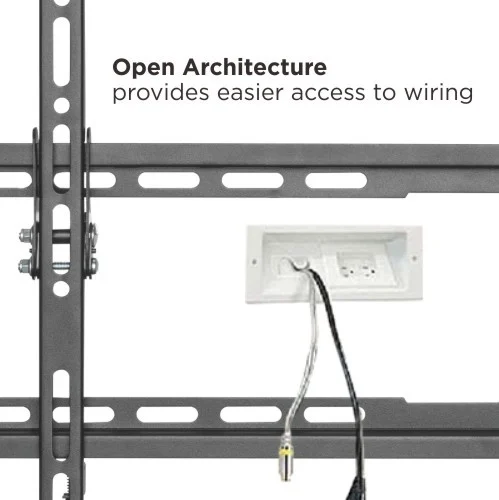 62f642ff327ffa0002ab9123 Brateck Super Economy Low Profile Fixed TV Wall Mount for 37 to 86 Inch Flat Screens VESA 600x400 - Brateck-KL32-46F