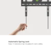 669e0b7c327ffa0002deeeae BRATECK Compact Fixed TV Wall Mount - 32-75 Inch - 75kg Capacity - Brateck-KL38-44F