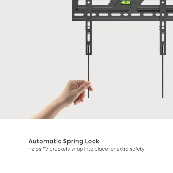 669e0b7c327ffa0002deeeae BRATECK Compact Fixed TV Wall Mount - 32-75 Inch - 75kg Capacity - Brateck-KL38-44F