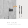 669e0b79327ffa0002deeeac BRATECK Compact Fixed TV Wall Mount - 32-75 Inch - 75kg Capacity - Brateck-KL38-44F