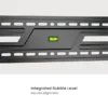 669e0bdc327ffa0002deeebc BRATECK Large Fixed TV Wall Mount - 50-100 Inch - 75kg Capacity - Brateck-KL38-69F
