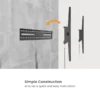669e0c89327ffa0002deeed2 BRATECK Large-Screen Tilt TV Wall Mount for 50-100 Inch Displays 75kg VESA 900x600 - Brateck-KL38-69T