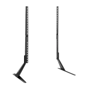Brateck Economy Adjustable Tabletop TV Stand for 23 to 75 Inch Flat and Curved TVs up to 40kg - Brateck-LDT03-26L
