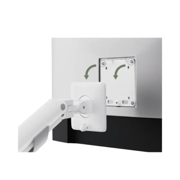 BRATECKLDT105C036P__1MA7_2 BRATECK Nova Slim Pole-Mounted Mechanical Spring Triple Monitor Arm for 17-27" Displays - Brateck-LDT105-C036P