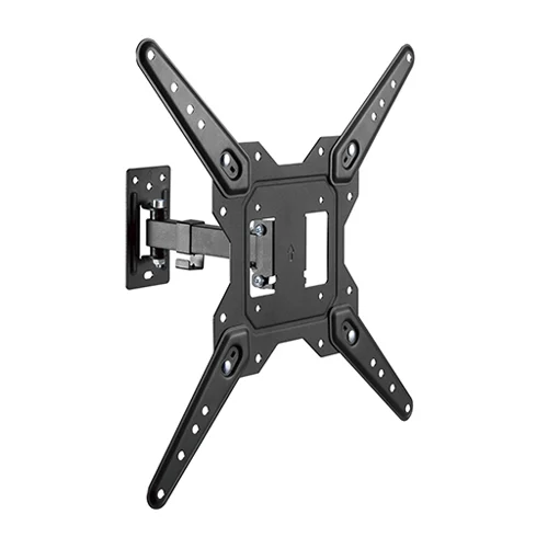 BRATECK Economical Full-Motion TV Wall Mount for 23-65 Inch Flat and Curved Screens - 30kg Capacity - Brateck-LPA68-441