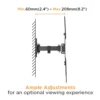 62f9a8b8327ffa00020fc2a2 BRATECK Economical Full-Motion TV Wall Mount for 23-65 Inch Flat and Curved Screens - 30kg Capacity - Brateck-LPA68-441