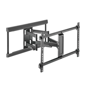 Brateck Modern Designed Full Motion TV Wall Mount VESA 600x400 for 37 to 86 Inch Screens - Brateck-LPA76-466