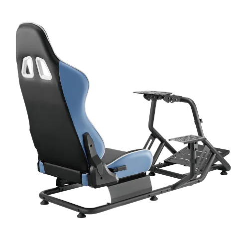6a461d4fe9467b55ca4f5ca5 BRATECK Racing Simulator Cockpit - Reclining PVC Leather Seat with Gear Shift Mount - Brateck-LRS09-BS02