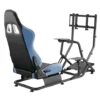 6a461d8503546274852f2cd9 BRATECK Racing Simulator Cockpit with Monitor Mount - Reclining PVC Leather Seat - Brateck-LRS09-BS03
