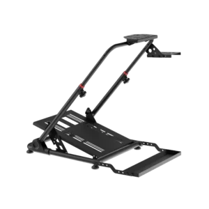 6a39dfd9c34cd5f6ee6de0b2 BRATECK Folding Racing Simulator Wheel Stand with Gear Shifter - Steel 20kg Capacity - Brateck-LRS10-KP01 Black