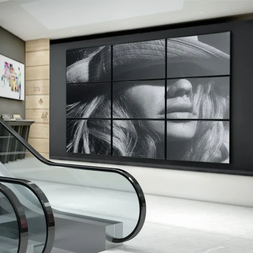 BRATECK Optimal Pop-Out Video Wall Mount for 45 to 70 Inch Displays 70kg VESA 600x400 - Brateck-LVW13-46T