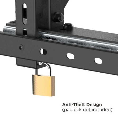 BRATECK Optimal Pop-Out Video Wall Mount for 45 to 70 Inch Displays 70kg VESA 600x400 - Brateck-LVW13-46T