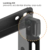 BRATECK Optimal Pop-Out Video Wall Mount for 45 to 70 Inch Displays 70kg VESA 600x400 - Brateck-LVW13-46T