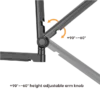 6567f0cd327ffa000253c7b1 BRATECK Aluminum Professional Studio Microphone Arm - Low Profile 2kg Capacity Matte Black - Brateck-MDS13-2