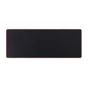 62f63543327ffa0002ab7ce0 BRATECK Large Gaming Mouse Pad with Stitched Edges - 800x300mm Water-Resistant Black - Brateck-MP06-3