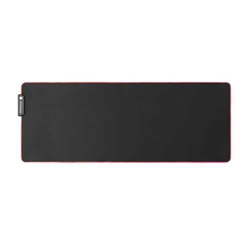 62f64145327ffa0002ab8e82 BRATECK Large RGB Gaming Mouse Pad - 800x300x4mm Water-Resistant Smooth Surface with 7-Color LED - Brateck-MP06-4