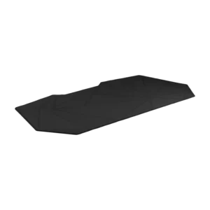 669787b0327ffa0002500654 BRATECK 1200x600x4mm Extended Gaming Desk Pad - Black Multispandex Fabric & Rubber Base - Brateck-MP10-5L