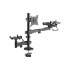 Brateck POS Mounting Solution for Single Display Small Pole Mount Stand for 17 to 32 Inch Screens - Brateck-PMM-02S