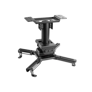 62f636d7327ffa0002ab7f73 Brateck Heavy-Duty Projector Ceiling Mount for Pitched or Flat Ceiling 45kg - Brateck-PRB-20-01S Black