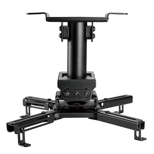 Brateck Heavy-Duty Projector Ceiling Mount for Pitched or Flat Ceiling 45kg - Brateck-PRB-20-01S Black