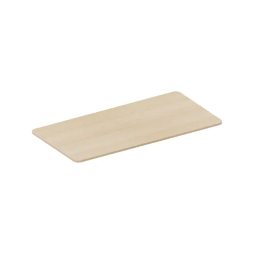 Brateck 1200x600mm Cost Effective Wood Table Top for Standing Desks Natural Wood - Brateck-TP12060RE Natural Wood