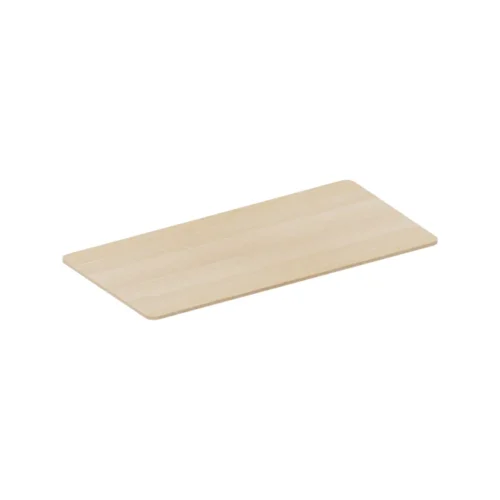Brateck 1400x700mm Cost Effective Wood Table Top Desk Board for Standing Desks Natural Wood - Brateck-TP14070RE Natural Wood