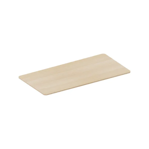 6929480d3701162b57d12952 Brateck 1400x700mm Cost Effective Wood Table Top Desk Board for Standing Desks Natural Wood - Brateck-TP14070RE Natural Wood