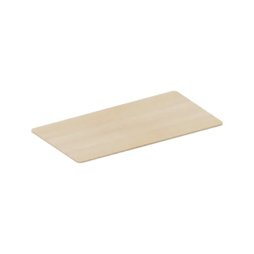Brateck 1500x800mm Cost Effective Wood Table Top Desk Board for Four Leg Standing Desks Natural Wood - Brateck-TP15080RE Natural Wood