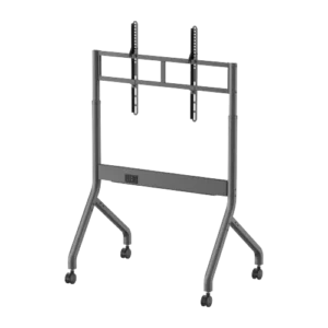 Brateck SlimLift Motorized Height Adjustable Heavy Duty TV Cart for 55 to 90 Inch Displays up to 90kg - Brateck-TTF19S-69FW