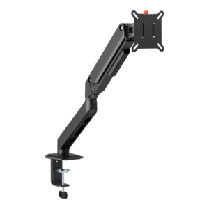BRATECK Signature Mechanical Spring Single-Monitor Arm for 17-32 Inch Curved Displays with Quick Release VESA - BT-MMA-B1