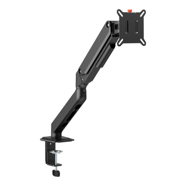 BRATECK Signature Mechanical Spring Single-Monitor Arm for 17-32 Inch Curved Displays with Quick Release VESA - BT-MMA-B1