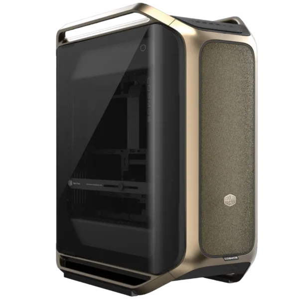 Cooler_Master_COSMOS_ALPHA_Gold_Limited_Edition_PC_Case_IMAGE Cooler Master COSMOS ALPHA Gold Limited Edition Full Tower PC Case 3D Mesh 24K Gold Logo - C700-GGNN-S00