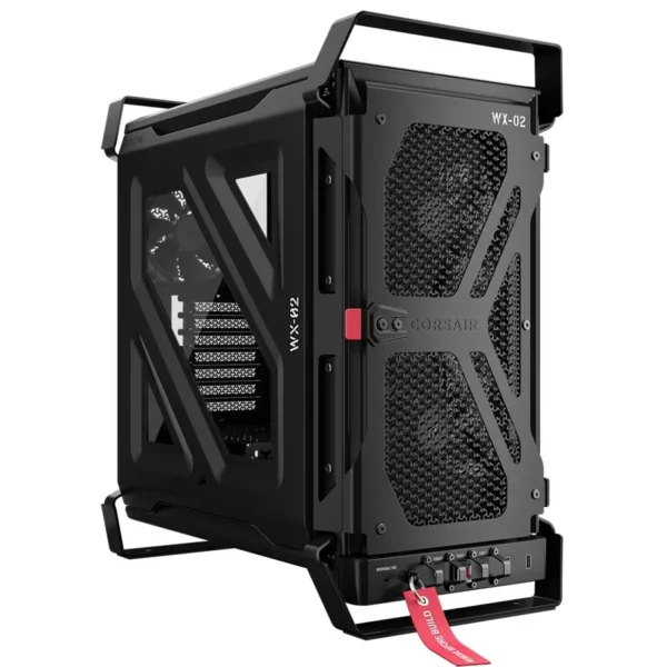 warthog_rs_blk_01 CORSAIR - WARTHOG RS Airflow Mid-Tower PC Case - Tempered Glass - Black - CC-9011351-WW
